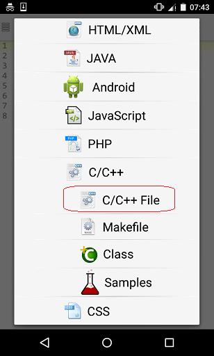 C/C++ Compiler (gcc) for Android - Run C/C++ programs on Android